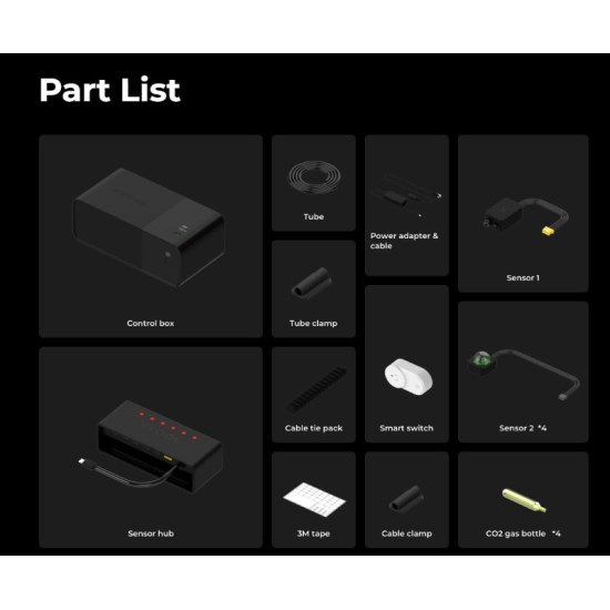 xTool Safety Set з датчиками V1.5 для P2, P2S, M1, D1 Pro