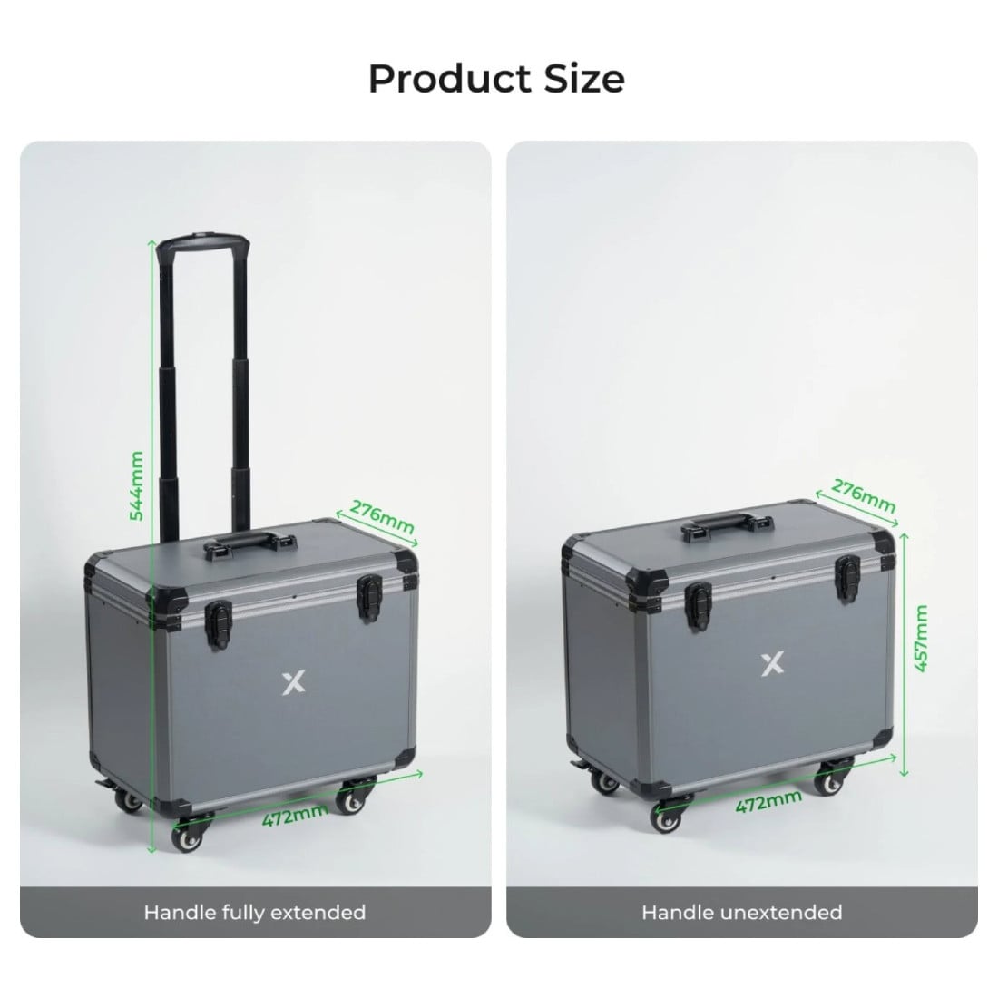 Rolling Hard Shell Case F1 Rolling Hard Case | Rigid mobile case with castors