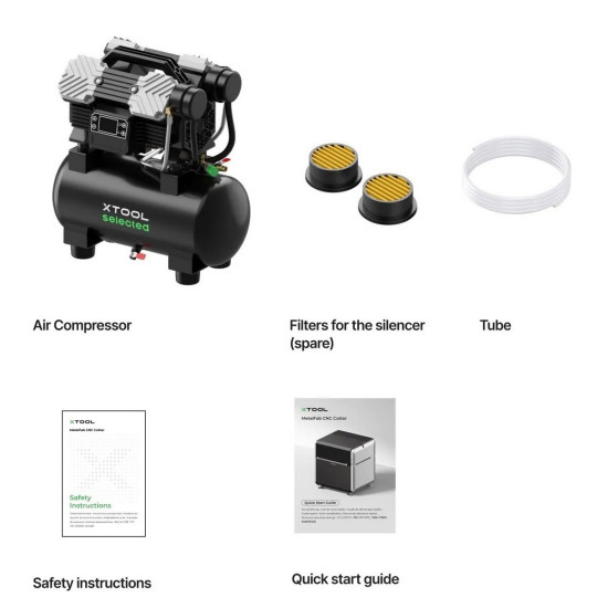 Компресор xTool MetalFab Air Compressor
