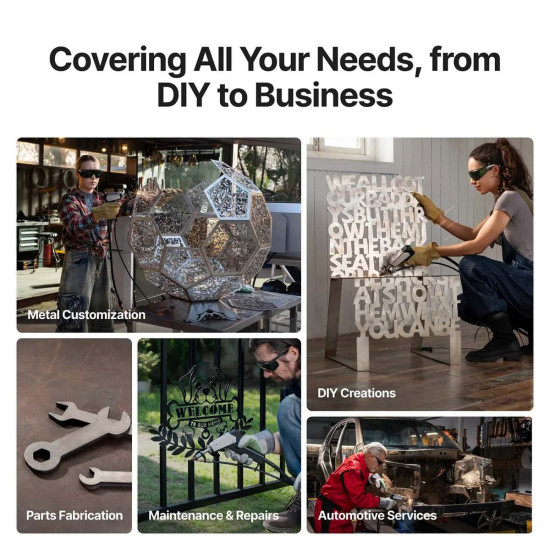 xTool MetalFab - лазерний зварювальний апарат та різак з ЧПУ 1200W