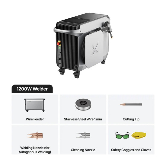 xTool MetalFab - лазерний зварювальний апарат 1200W