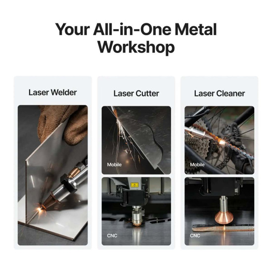 xTool MetalFab - лазерний зварювальний апарат та різак з ЧПУ 1200W