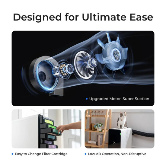 Очищувач повітря xTool SafetyPro™ AP2 V1.0 із системою SuperCyclone