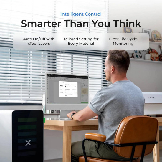 Очищувач повітря xTool SafetyPro™ AP2 V1.0 із системою SuperCyclone