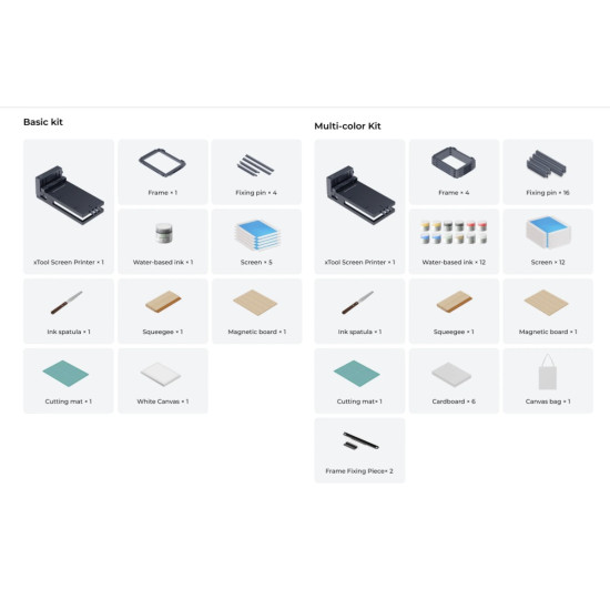 Трафаретний принтер xTool Screen Printer