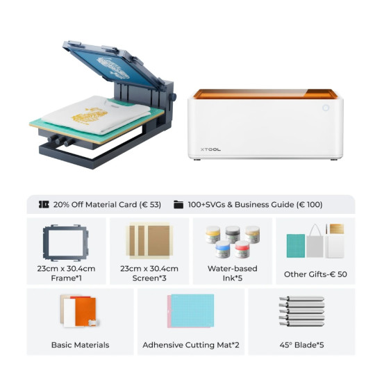 Трафаретний принтер xTool Screen Printer