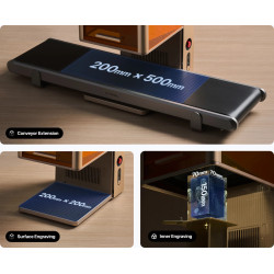 Лазерний Гравер xTool F2 Ultra UV + Auto Streamline Conveyor