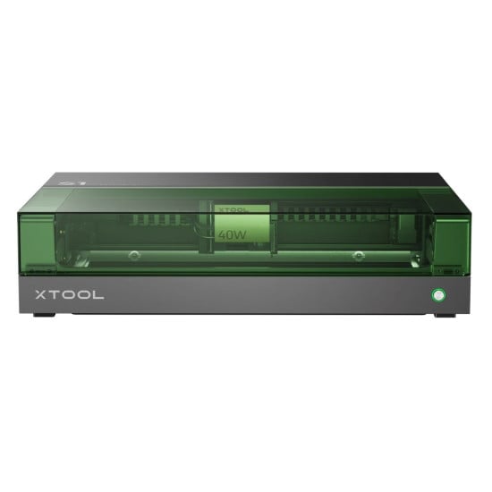 xTool S1 20W Dark Rotary Bundle - Enclosed Diode Laser Engraver & Cutter