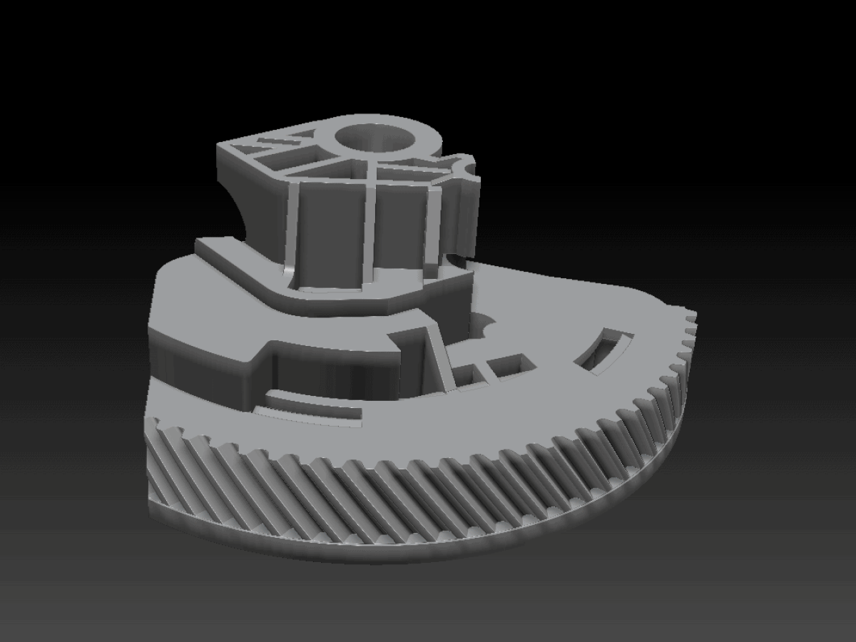 3D Модель Шестерня