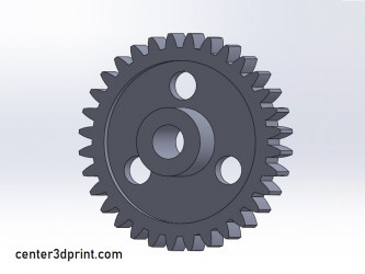 3D модель шестерні