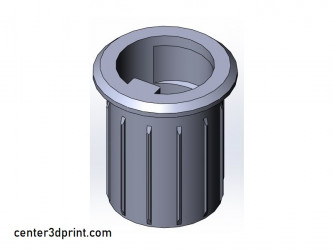 3D модель циліндра. Моделювання на замовлення в Польщі