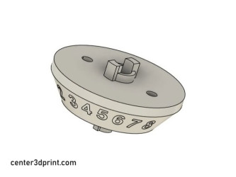 3D-модель перемикача для 3D-друку