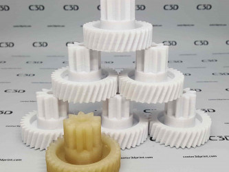 3D-друковані шестерні для подрібнювача паперу виготовлені з Co-Pet