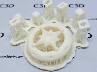 3D-друк SLA з Formlabs White Resin у C3D