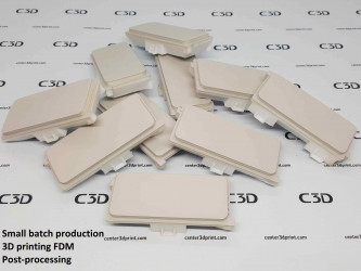Малосерійне 3D-друк FDM з пост-обробкою