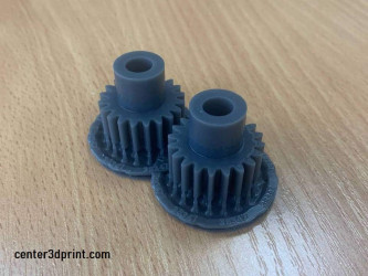 3D друк шестерень на SLA 3D принтері Formlabs з Grey Pro Resin
