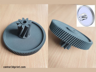 3D моделювання та SLS 3D друк шестерні