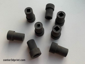 Насадки різного калібру надруковані за допомогою 3D-друку SLS