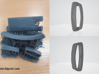 3D скан та 3D друк навушників на принтері Formlabs Form 3 з Tough 2000 Resin