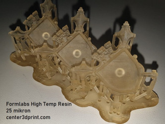 3D Prints Formlabs High Temp Resin Poland