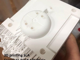 SLA 3D-друкована прес-форма для лиття, на принтері Formlabs Form 3 зі смоли Rigid 10K Resin