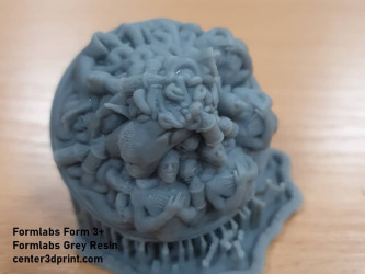 Ювелірний 3D друк SLA з Formlabs Grey Resin в Польщі