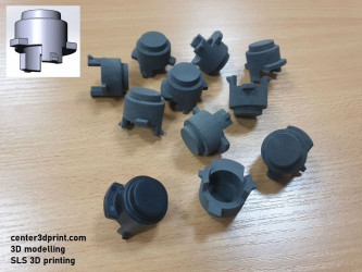 Парктронік 3D моделювання та SLS друк