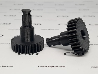 Друк шестерні на 3D принтері FDM і Польщі