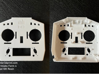 Корпусна деталь зі жорсткої смоли. Formlabs Form 4, Formlabs Rigid 10k Resin