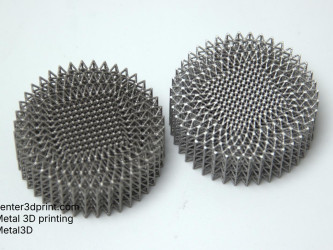 Metal parts from a 3D printer, SLM technology, Metal3D