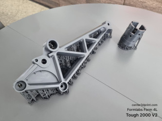 Високоточний 3D-друк інженерних прототипів і деталей на Formlabs Form 4L (Tough 2000 V2)