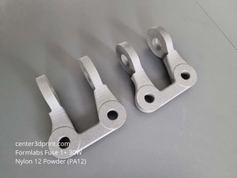 SLS 3D printing of mechanical parts from Nylon 12, Formlabs Fuse 1+