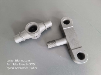 SLS 3D printing of industrial parts from Nylon 12, Formlabs Fuse 1+
