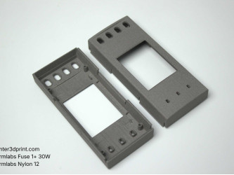 SLS 3D printing of electronics enclosures from Nylon 12, Formlabs Fuse 1+
