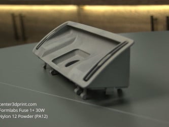 SLS 3D printing of an industrial device enclosure from Nylon 12, Formlabs Fuse 1+
