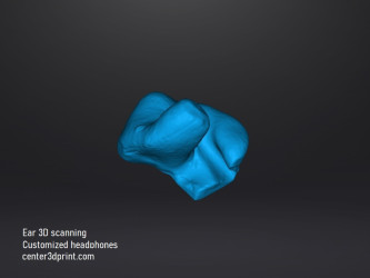 3D-сканування анатомії вуха для створення фндивідуальних слухових апаратів чи навушників
