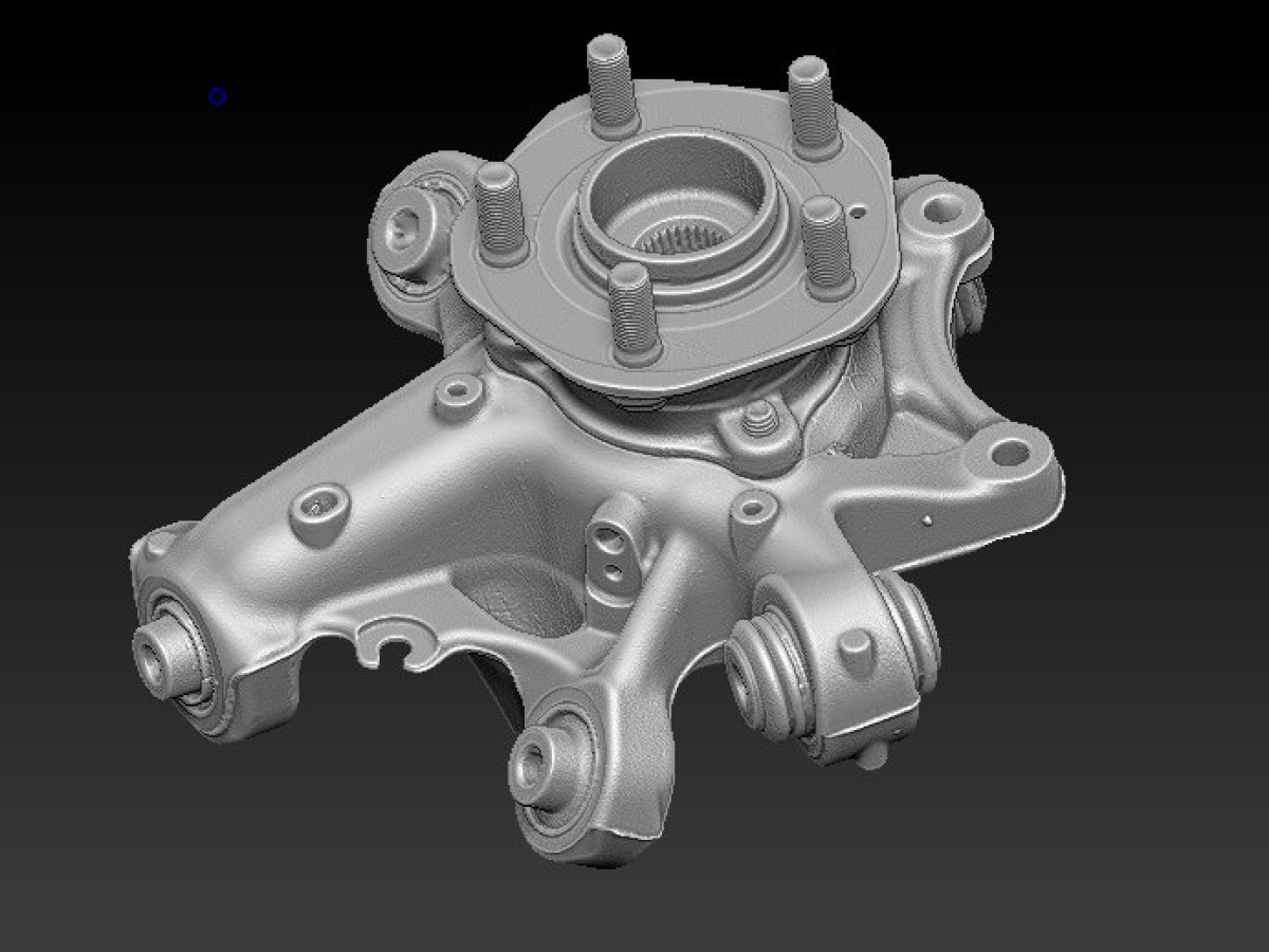 3D сканування деталей Tesla