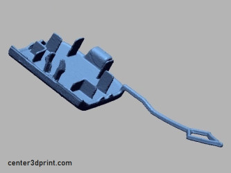 3D-скан заглушки Volkswagen