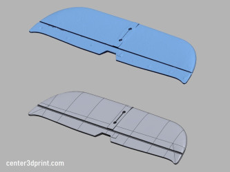 3D-сканування, створення 3D-моделі, реверс-інжиніринг літального апарату в Center 3D Print