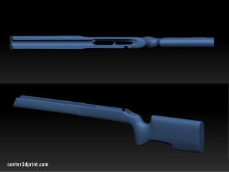 3D скан рушниці