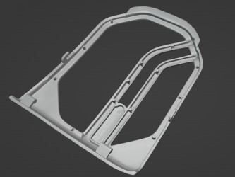 3D скан рами виконаний в C3D