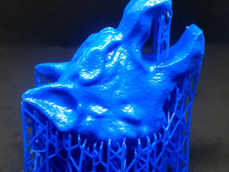 Castable Wax 40 Resin Formlabs для ювелірів 3d друк, вовк