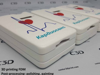 3D друк FDM корпус пристрою з післяобробкою (полірування, фарбування)
