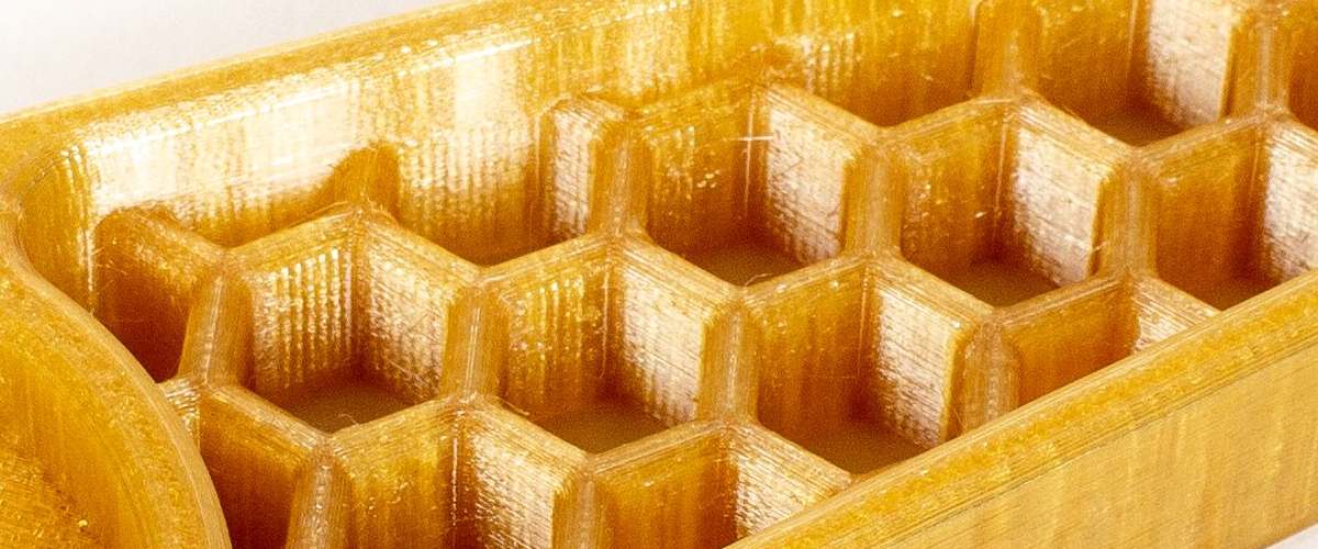 Філамент Markforged ULTEM 9085|3200cc – готовий виріб крупним планом