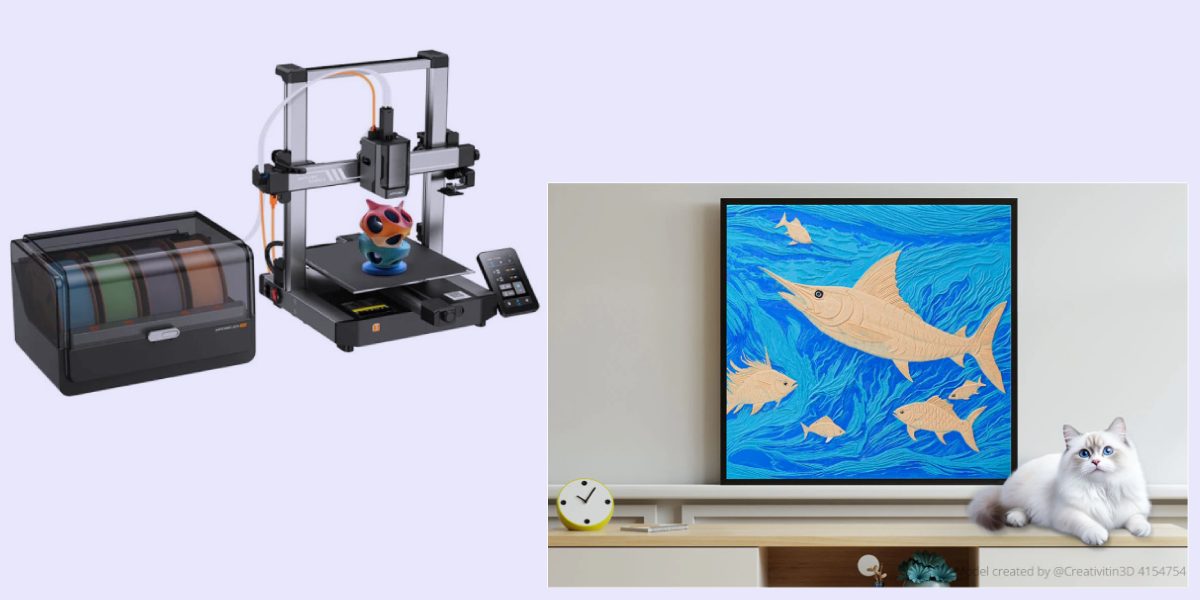 Interfejs i sterowanie Anycubic Kobra 3 Max Combo