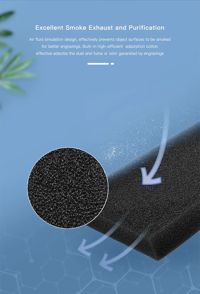 Creality CV-01 Pro – функция очистки воздуха от дыма