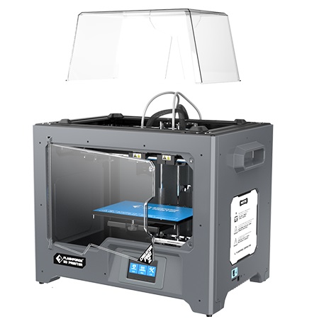 3D printer Flashforge Creator Pro 2 with two independent extruders