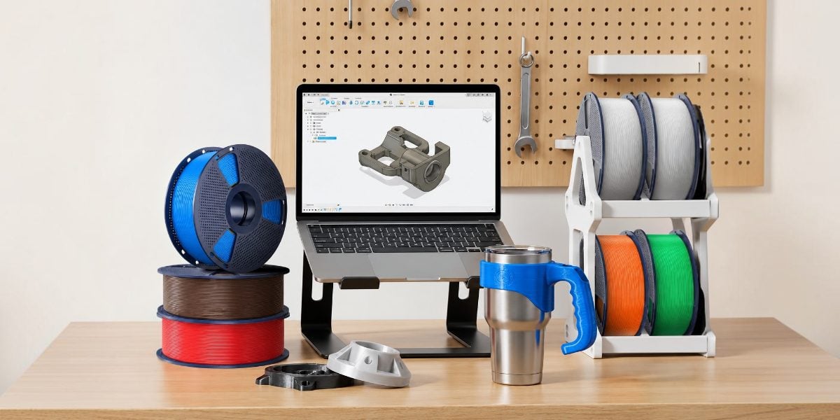 Examples of practical use of strong KLEMA PETG filament.