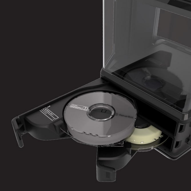 Optimized MakerBot Material Storage