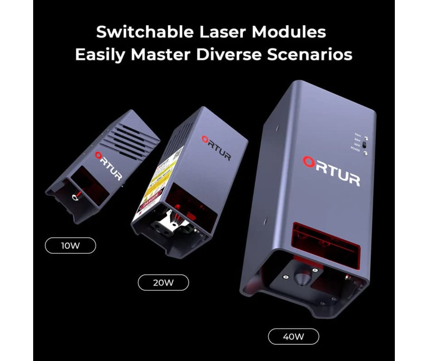 Moduły laserowe